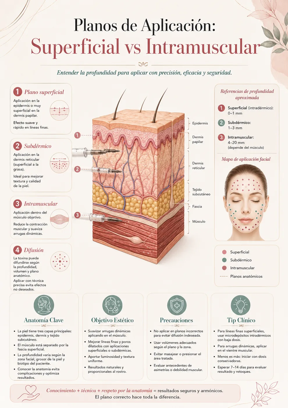 Superficial vs Intramuscular