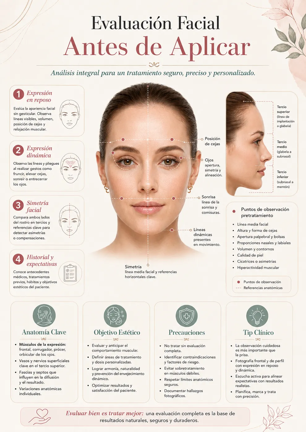 Evaluación Facial Antes de Aplicar